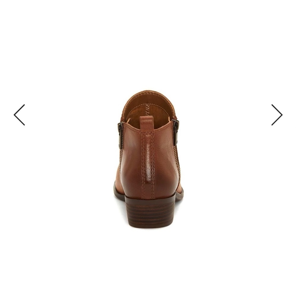 Basel Leather Flat Bootie - Picture 2 of 16